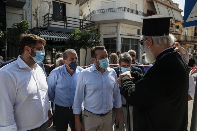 Κλιμάκιο ΣΥΡΙΖΑ: “Μη γίνει το Αρκαλοχώρι Δαμάσι, να δοθούν άμεσα οι αποζημιώσεις και επιδόματα στήριξης”