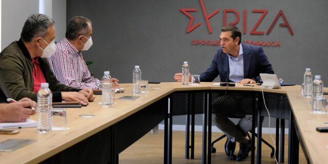 Τσίπρας στη συνάντηση με ΓΕΝΟΠ: “Ο Μητσοτάκης εκχωρεί τη ΔΕΗ μέσα σε βαθιά ενεργειακή κρίση”