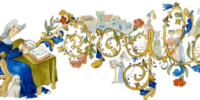 Κριστίν ντε Πιζάν: Η Google τιμά με ένα doodle την σπουδαία Ιταλίδα συγγραφέα