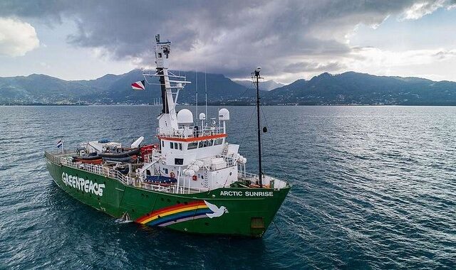 Greenpeace: Έρευνα του πλοίου “Arctic Sunrise” στην Ελληνική Τάφρο για την προστασία του φυσικού πλούτου