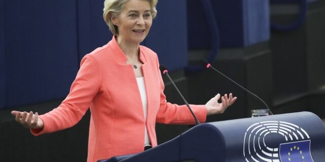 Ευρωκοινοβούλιο: Κορύφωση της Ολομέλειας στην “ώρα της κρίσης” – Όσα είπε η Ούρσουλα φον ντερ Λάιεν