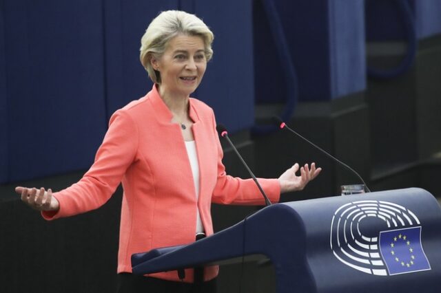 Ευρωκοινοβούλιο: Κορύφωση της Ολομέλειας στην “ώρα της κρίσης” – Όσα είπε η Ούρσουλα φον ντερ Λάιεν