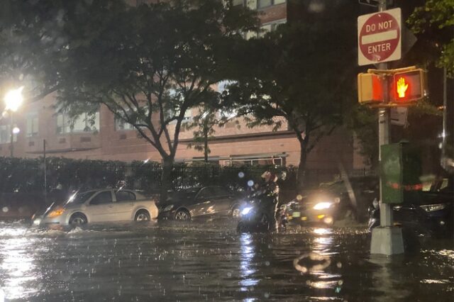 Τυφώνας Άιντα: Χάος στη Νέα Υόρκη από πλημμύρες – Συγκλονιστικές εικόνες