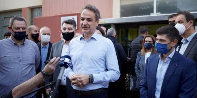 Μητσοτάκης: Η ΝΔ είναι το μεγάλο πατριωτικό μέτωπο ρεαλισμού και προόδου