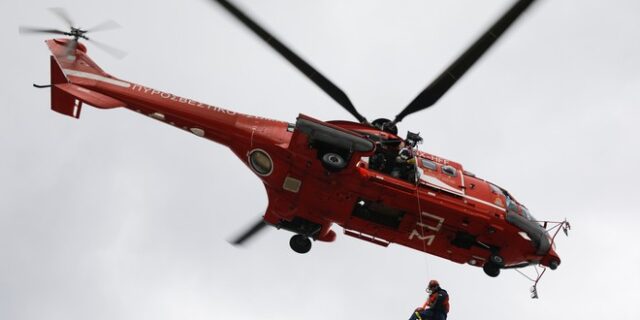 Κιβωτός 2021: Ολοκληρώθηκε από την Πυροσβεστική η άσκηση διάσωσης με ελικόπτερο