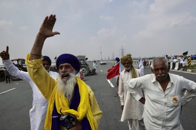 Ινδία: Οκτώ νεκροί σε διαδήλωση αγροτών