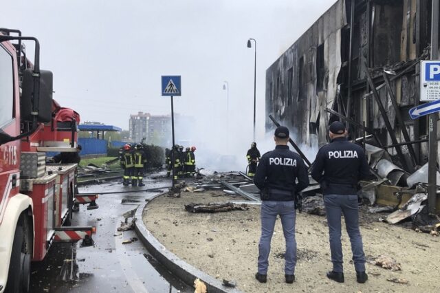 Ιταλία: Κατέπεσε ιδιωτικό αεροσκάφος – Νεκροί και οι οκτώ επιβαίνοντες