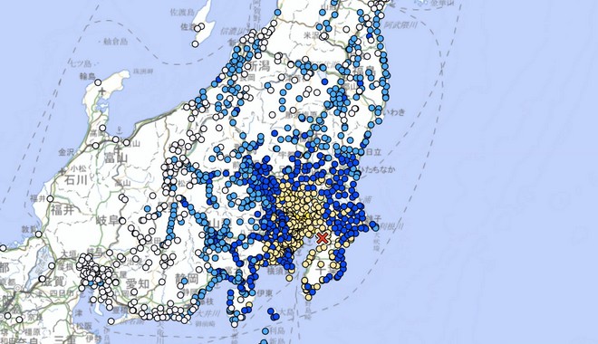 Ιαπωνία: Σεισμός 6,1 Ρίχτερ κοντά στο Τόκιο