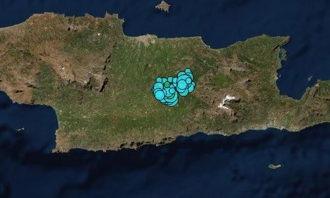 Κρήτη: Ακόμη ένας σεισμός 4,5 Ρίχτερ στο Αρκαλοχώρι – Ανησυχία για μετασεισμούς