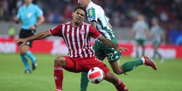 Ολυμπιακός – Παναθηναϊκός 0-0: Το τριφύλλι μπλόκαρε τους ερυθρόλευκους στο Φάληρο