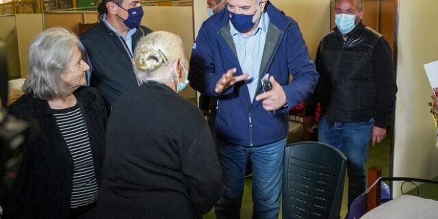 Στο Αρκαλοχώρι η ηγεσία της Πολιτικής Προστασίας για την στέγαση των σεισμόπληκτων