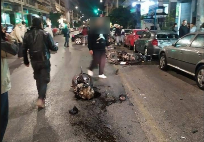 Θεσσαλονίκη – Τροχαίο δυστύχημα με ντελιβερά: Χωρίς δίπλωμα ο 21χρονος οδηγός του ΙΧ
