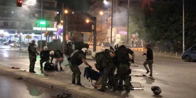 Θεσσαλονίκη: Δύο συλλήψεις στην αντιφασιστική πορεία στη Σταυρούπολη