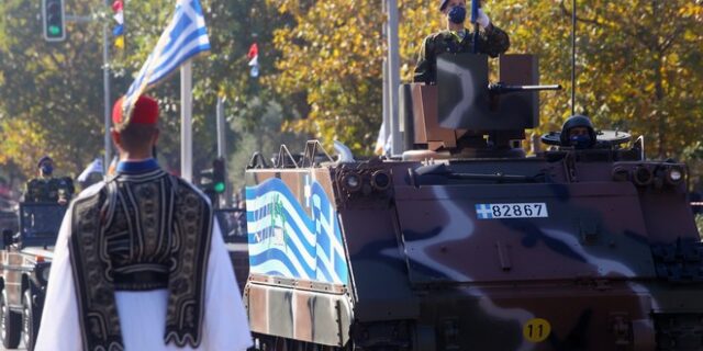 28η Οκτωβρίου: Λαμπρή και επιβλητική η στρατιωτική παρέλαση στη Θεσσαλονίκη