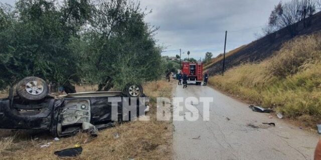 Πάτρα: Σοβαρό τροχαίο στην Πατρών Πύργου – Ένα παιδί μεταξύ των τραυματιών