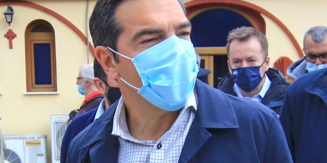 Επίσκεψη Τσίπρα στις σεισμόπληκτες περιοχές της Κρήτης