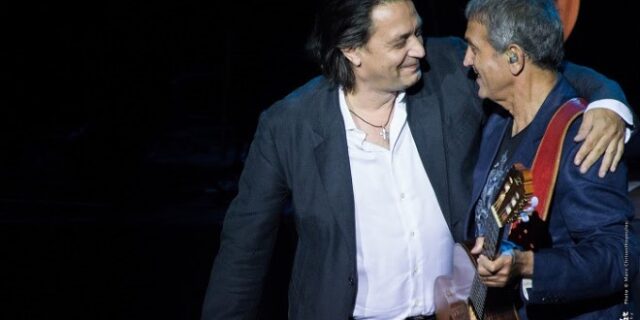 Ο Γιώργος Νταλάρας και ο Γιάννης Κότσιρας κάνουν ωραία παρέα