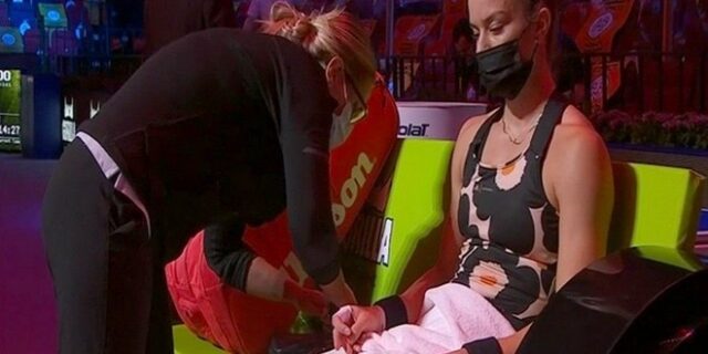 Σάκκαρη: Εγκατέλειψε τον ημιτελικό του Kremlin Cup λόγω αδιαθεσίας
