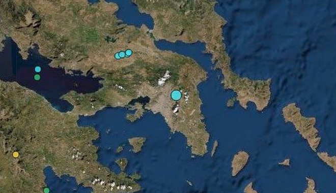 Σεισμός 2,9 ρίχτερ στην Αθήνα – Στο Μαρούσι το επίκεντρο