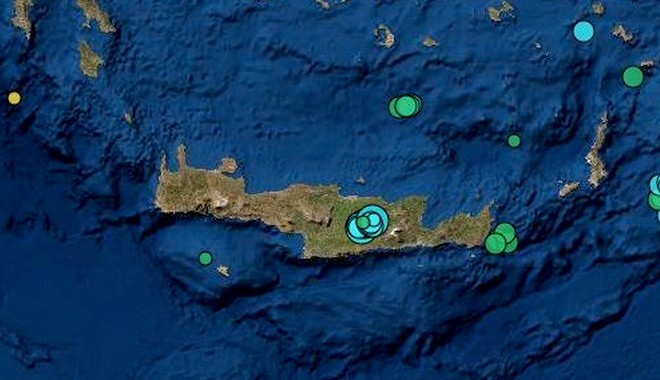 Κρήτη: Νέος σεισμός 4,5 Ρίχτερ στο Αρκαλοχώρι