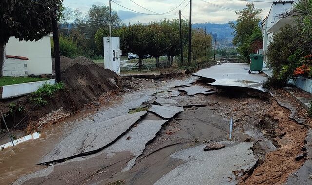 Κακοκαιρία Αθηνά: “Η καταστροφή στην Εύβοια, πολύ μεγαλύτερη από το μέγεθος της βροχής”