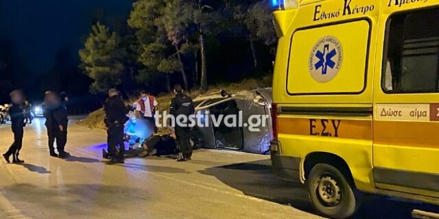 Θεσσαλονίκη: Ένας νεκρός και ένας σοβαρά τραυματίας σε τροχαίο δυστύχημα