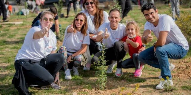 Βίκος: Περισσότεροι από 800 εθελοντές φύτευσαν 1.300 δένδρα σε μία εθελοντική δράση αμέριστης φροντίδας και αγάπης για το περιβάλλον