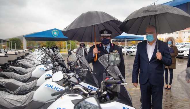 Θεοδωρικάκος:  Με 280 νέα οχήματα ενισχύουμε την ασφάλεια των πολιτών
