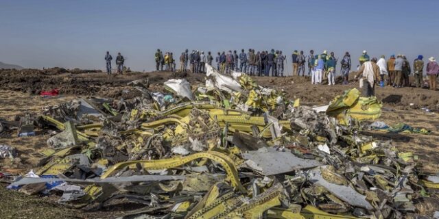 Boeing: Συμφώνησε για αποζημιώσεις για τους 157 νεκρούς της συντριβής του 737 Max στην Αιθιοπία