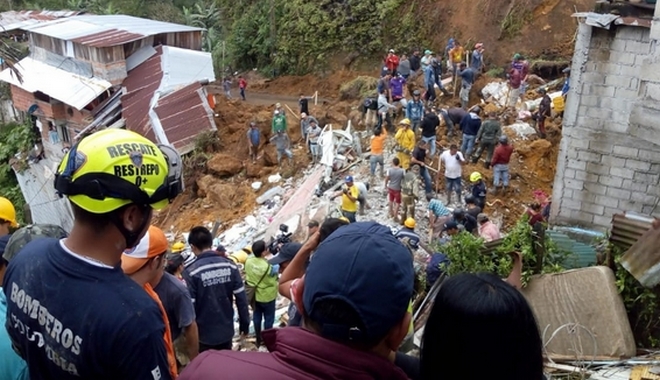 Κολομβία: Δέκα νεκροί σε κατολίσθηση