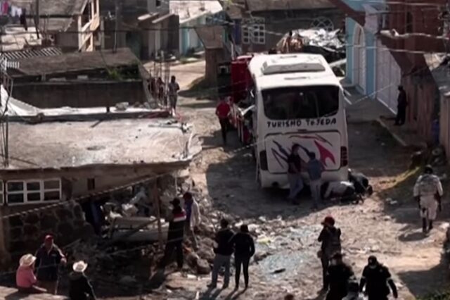 Μεξικό: Τραγικό δυστύχημα με λεωφορείο – 19 νεκροί και 32 τραυματίες