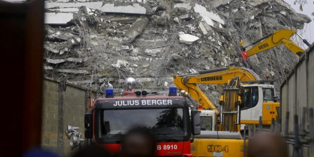 Νιγηρία: Σε τουλάχιστον 20 ανήλθαν οι νεκροί από την κατάρρευση του κτιρίου στο Λάγκος