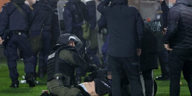 Επεισόδια στην Τούμπα: Ποινικές διώξεις στους συλληφθέντες – Έρευνα σε βάρος των υπευθύνων του γηπέδου