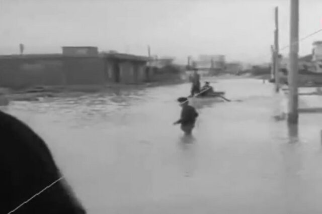 6 Νοεμβρίου 1961: Η μεγάλη πλημμύρα στην Αττική με 47 νεκρούς – Έπεφτε χαλάζι επί 10 συνεχόμενες ώρες