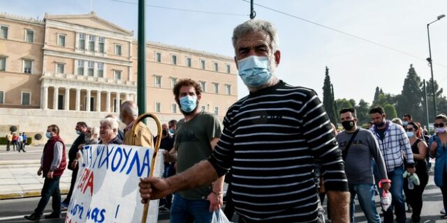 Πορεία διαμαρτυρίας από τους πληγέντες των φυσικών καταστροφών