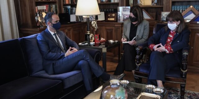 Κατερίνα Σακελλαρόπουλου: Συνάντηση με τον ΥΠΕΞ της Σλοβενίας Άνζε Λόγκαρ