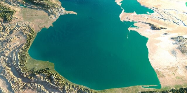 Τα αβαθή νερά της Κασπίας θάλασσας