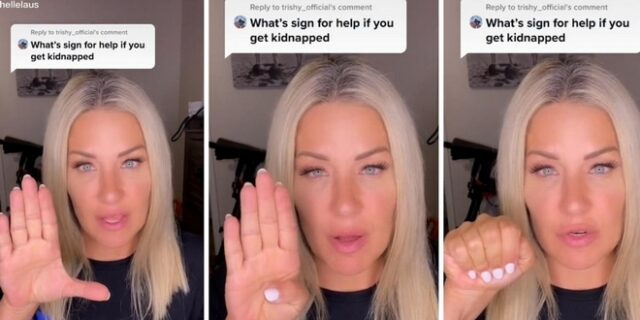 Έφηβη σώθηκε από τον απαγωγέα της κάνοντας μια χειρονομία που έμαθε στο TikTok