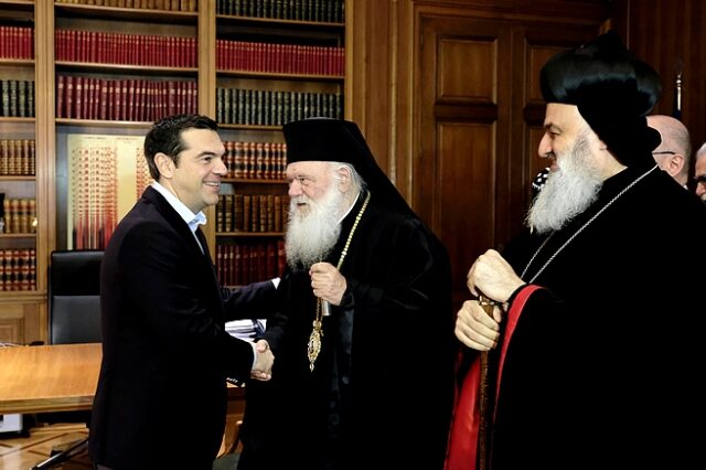 Τσίπρας σε Ιερώνυμο: “Η Εκκλησία προτείνει αυτό που δεν τολμά η κυβέρνηση να εφαρμόσει”