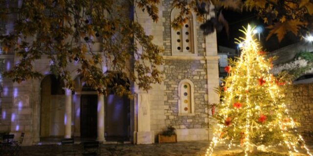 Χριστούγεννα στην παραμυθένια ορεινή Βαμβακού- Εκεί όπου το θέατρο κλείνει το μάτι στον κινηματογράφο