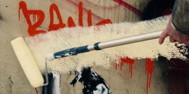 Banksy: Κατέστρεψαν αυθεντικό πίνακά του για τις ανάγκες της σειράς “The Outlaws”