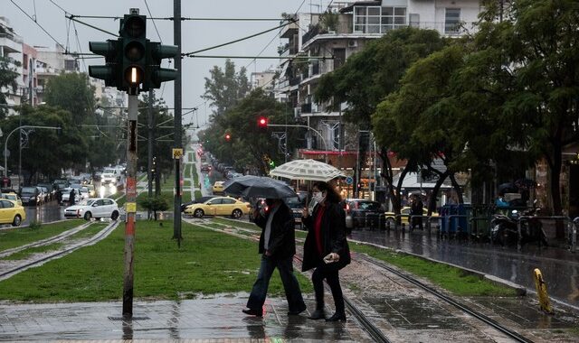 Καιρός: Βροχές και καταιγίδες – Μικρή πτώση της θερμοκρασίας