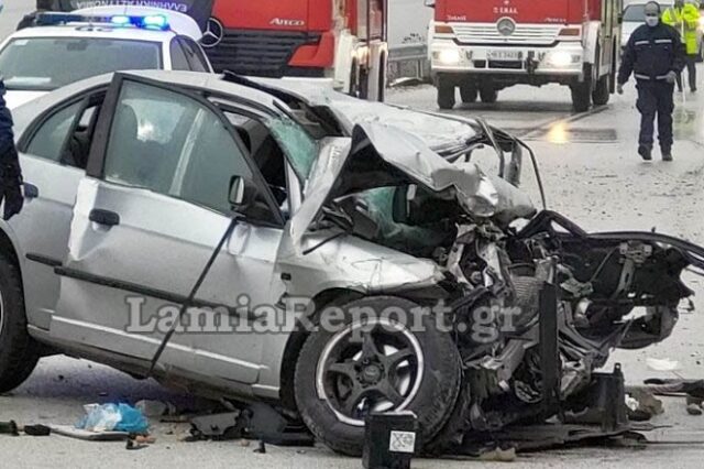 Οικογενειακή τραγωδία στον Δομοκό: Τρεις νεκροί σε τροχαίο με βυτιοφόρο