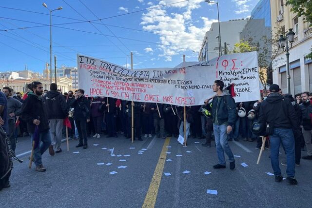 Αλέξανδρος Γρηγορόπουλος: Τρεις συλλήψεις για κατοχή μολότοφ και 11 προσαγωγές