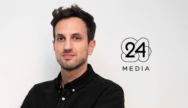Ο Άλεξ Χρονόπουλος Head of Marketing της 24 MEDIA