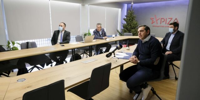 Αλέξης Τσίπρας: Η κυβέρνηση να χρηματοδοτήσει τους Δήμους για την καμπάνια του εμβολιασμού