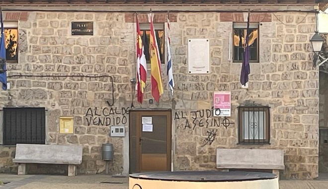 Αντισημιτικά γκράφιτι στο ισπανικό χωριό που άλλαξε το όνομά του από “Σκοτώστε τους Εβραίους”