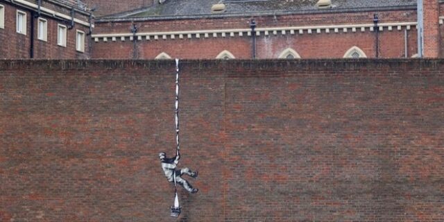 Η απόπειρα του Banksy να μετατρέψει τη φυλακή του Ρέντινγκ σε γκαλερί