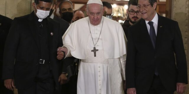 Πάπας Φραγκίσκος: “Τρομερό το τραύμα που έχει υποστεί η Κύπρος τις τελευταίες δεκαετίες”
