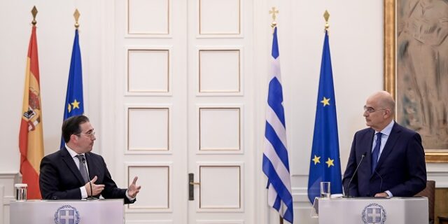 Δένδιας: Έλαβα τη διαβεβαίωση ότι η Ισπανία θα ενεργεί πάντοτε εντός του ευρωπαϊκού πλαισίου